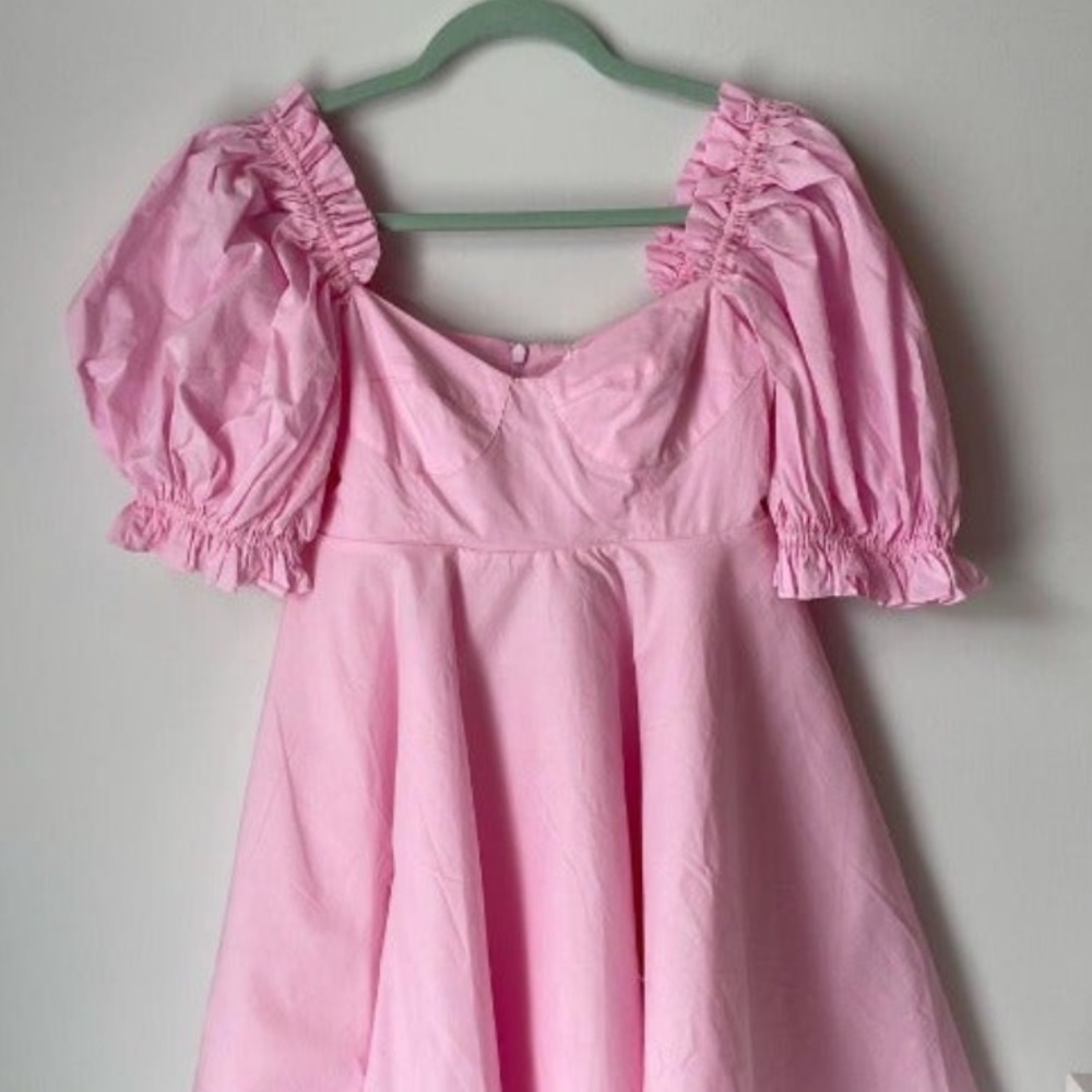 Beautiful Selkie Pink Cotton Parliament Dress!! 5X NWT! Smoke and Pet Free Home!
